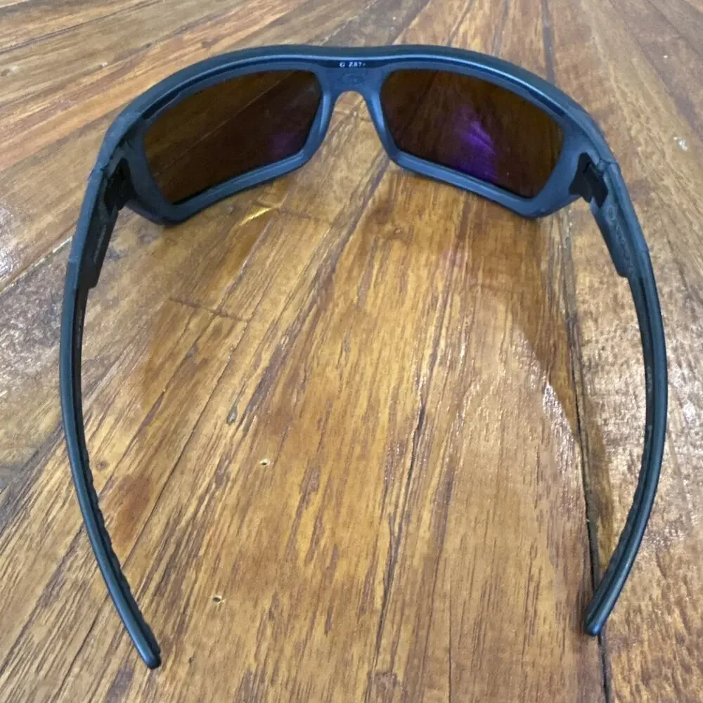 Gargoyles Khyber Sunglasses Matte Black Smoke Polarized Lens Tactical